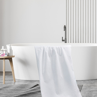 Serviettes de bain jetables grandes pour hôtel et voyage, serviettes enveloppantes sèches lavables, serviettes de plage XL à usage unique