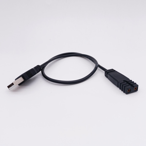 สายชาร์จ USB 4.3V USB A MALE TO <span class=keywords><strong>B</strong></span> Type สายไฟ2PIN หญิงสำหรับโกนหนวดฟิลิป - Product Image 2