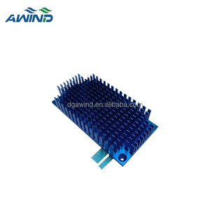 Disipador de calor anodizado 6063 personalizado disipador de calor de extrusión de aluminio 60x100 radiador de color disipador de computadora para <span class=keywords><strong>IPC</strong></span> - Product Image 2