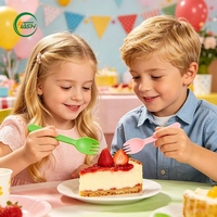 Sterke, wegwerp plastic vorken voor fruit, salade, taart, dessert, feestjes, bruiloften, hoge kwaliteit, duurzaam, gekleurd.