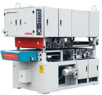 Ponceuse à bande large double face robuste pour le bois, le fibrociment et le contreplaqué