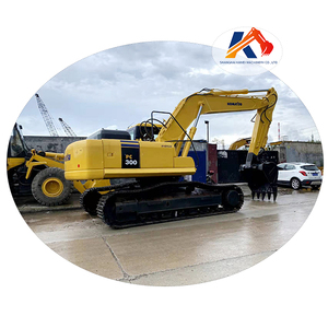 Excavadora de cadenas KOMATSU PC300-7 usada con buen rendimiento, equipo de construcción KOMATSU PC300-7 usado - Product Image 1