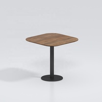 Table basse ronde et carrée en bois, Table ronde et moderne, pour le bureau, livraison gratuite