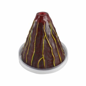 Modelo de Volcán en Sección Transversal 3D, Modelo de Plástico de Estructura Geológica para <span class=keywords><strong>la</strong></span> Enseñanza de Geografía y Ciencias del <span class=keywords><strong>Tierra</strong></span> - Product Image 6