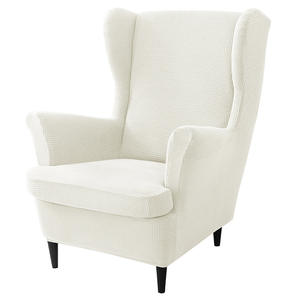 Venta caliente chino hecho Color sólido elástico sillón ala trasera Tigre taburete silla cubierta sofá cubierta - Product Image 6