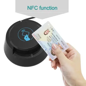 Новый USB считыватель смарт-карт NFC/RFID считыватель карт контроля доступа ISO14443A и B ISO7816 класса A и B и считыватель карт CCredit