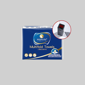 Asciugamani di Carta Personalizzati a 2 Veli, Piegati a N, a Z o Multifold, Asciugamani di Carta Intercalati, 200 Fogli - Product Image 1