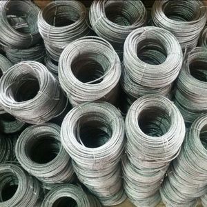 เชือกลวดสลิงเหล็กมาตรฐานสูงแบบจุ่มร้อนไฟฟ้ากัลวาไนซ์สำหรับลากต้นไม้ในป่า - Product Image 4