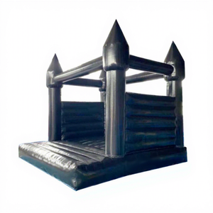 Castillo Inflable Negro <span class=keywords><strong>de</strong></span> <span class=keywords><strong>Lujo</strong></span> para Fiestas <span class=keywords><strong>de</strong></span> Boda, Castillo Hinchable <span class=keywords><strong>de</strong></span> <span class=keywords><strong>Lujo</strong></span> <span class=keywords><strong>en</strong></span> <span class=keywords><strong>Venta</strong></span> - Product Image 1