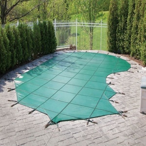 Couverture <span class=keywords><strong>de</strong></span> piscine Filet <span class=keywords><strong>de</strong></span> feuilles d'<span class=keywords><strong>hiver</strong></span> Piscine 500D * 500D Couverture en PVC pour piscine creusée - Product Image 1