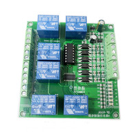 Module de relais 6 voies 220V à verrouillage automatique, interrupteur de point d'interverrouillage haute stabilité, amplification de contact 10A, application Baixinda