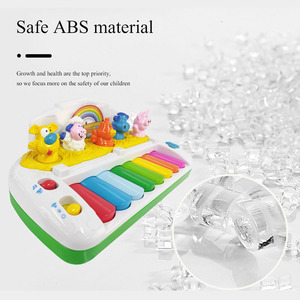 Bambino educazione precoce illuminazione 8 chiavi bambini musica giocattolo educativo pianoforte tutti i tipi di musica - Product Image 5