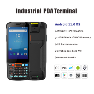 Giá rẻ nhất Rugged 4inch cầm tay Android 11 máy quét mã vạch <span class=keywords><strong>PDA</strong></span> với 4 gam NFC <span class=keywords><strong>Wifi</strong></span> GPS - Product Image 2