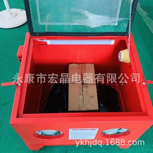 Sbc90 Tabletop <b>Sandblasting</b> Machine 90L Dry Type Plastic Manual For Small Medium Workpiece Surface Treatment With Led Light - Product Image 5