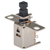 Bouton-poussoir momentané PS-22F26 DPDT à fixation par vis, bornes à œillet, 1NO1NC, protection IP67, durée de vie mécanique de 100 000 cycles pour panneau de commande