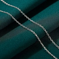 Chaîne Tianmeng SC01 en argent sterling 925, sans allergène, toutes formes, longueur 45 cm