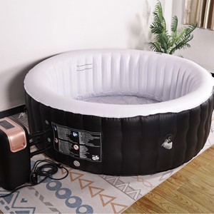 Bain Gonflable Rond Intérieur Moderne Spa Maison en PVC Épaissie <span class=keywords><strong>Villa</strong></span> Chauffage à Température Constante <span class=keywords><strong>Piscine</strong></span> de Trempage Surf à Chaud - Product Image 1