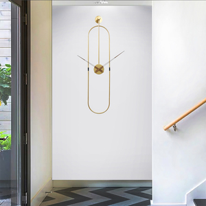 Đơn Giản Tây Ban Nha Phong Cách Sắt Đồng Hồ Treo Tường Bắc Âu Kim Loại & Nhựa Sáng Tạo Trang Trí Nội Thất Cho Khách Hoặc Phòng Ăn Đồng Hồ Treo Tường - Product Image 5