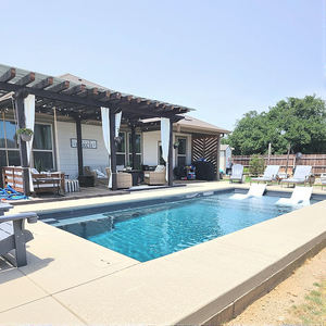 <span class=keywords><strong>Piscina</strong></span> de Fibra de Vidrio Personalizada de Tamaño Pequeño, 4m 5m, <span class=keywords><strong>Piscina</strong></span> Enterrada con Mosaico, <span class=keywords><strong>Piscina</strong></span> Elevada para Jardín - Product Image 2