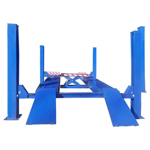 Elevador Hidráulico de 4 Postes y Doble Cilindro para Garaje, 4.0T 5.5T, Equipo para Alineación de Vehículos, Garantía de 12 Meses - Product Image 2