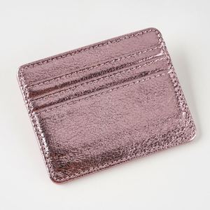 Wholesale Slim PU Leather <b>Wallet</b> <b>for</b> Men Women Minimalist Credit <b>Card</b> <b>Holder</b> Thin ID Business <b>Card</b> Case - Product Image 4