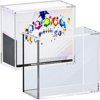 Boîte de présentation en acrylique pour Elite Trainer Box avec couvercle magnétique, protection UV, étui transparent pour collection TCG