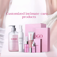 Crème blanchissante intime de luxe aux herbes naturelles pour l'hygiène féminine, gel antibactérien, soin OEM ODM, marque privée