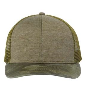 Nuevo diseño personalizado bordado Logo gorras de béisbol 6 paneles al aire libre malla ajustada camioneros sombreros 100% algodón moda ciclismo Puff - Product Image 2