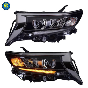 Conjunto de Faros Delanteros YU GUANG para Toyota <span class=keywords><strong>Prado</strong></span> 150, Faro Delantero 2018 2019 2020 2021, Actualización de Luz Delantera, <span class=keywords><strong>2</strong></span> Lentes, Faros Delanteros para <span class=keywords><strong>Prado</strong></span> 150 - Product Image 2