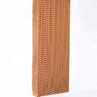 Refroidisseur d'air à évaporation élevée, coussin de refroidissement, rideau humide pour élevage de poulets, équipement d'élevage