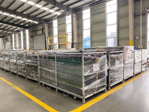 منزل حاوية مخصص مستعمل أمامي دفيئة ألومنيوم نافذة حماية - Product Image 6