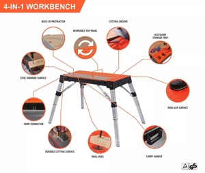 Bàn Làm Việc Đa Năng 4 Trong 1 VERTAK, Bàn Làm Việc Có Thể Gấp Gọn - Product Image 3