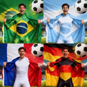 Capa con Bandera <span class=keywords><strong>Española</strong></span> para Fanáticos del Fútbol, Estilo Pancarta Impresa Digitalmente, Diseño Union Jack, <span class=keywords><strong>5</strong></span> x 3 Pies, Precio Accesible - Product Image 3
