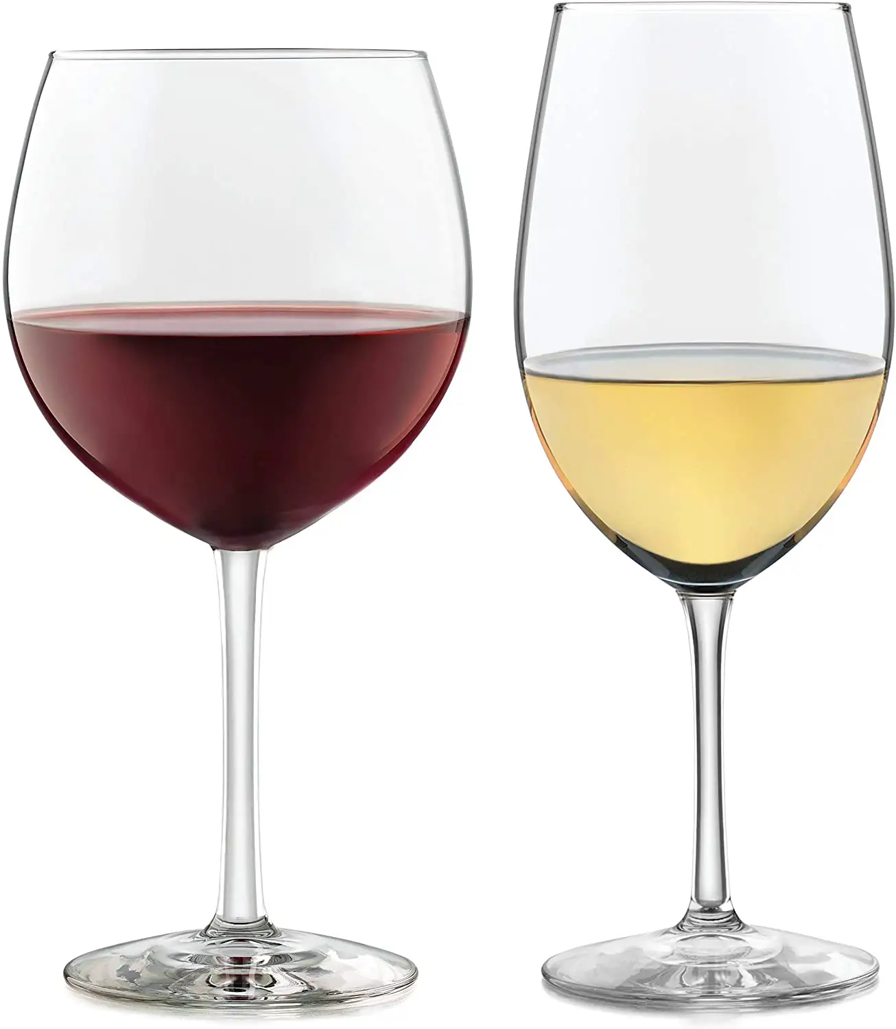 RTL üzüm bağları 12 parça şarap bardağı partisi seti Chardonnay ve Merlot Bordeaux