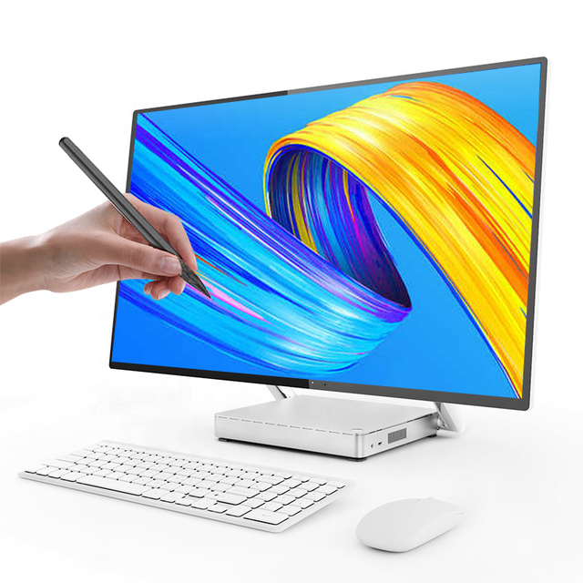 HUILAN All-in-One Desktop PC 27/32 Inch Intel Core I3/i5/i7 SSD 4K Touch Screen Business Series with GTX 1060