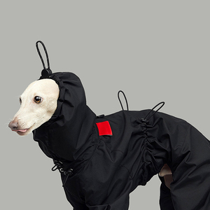 Impermeabile per Cani di Taglia Grande, Quattro Gambe, Regolabile con Cordoncino, Resistente al Vento e all'Acqua, per Tutte le Stagioni - Product Image 4