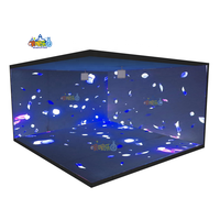 360도 벽면 인터랙티브 3D 홀로그램 프로젝션 라이트 디스플레이 메탈형 가정용 트램펄린 파크 교육용