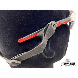 แว่นตานิรภัยตามหลักสรีรศาสตร์ที่มีแถบยืดหยุ่นขนาดกลาง - Product Image 5