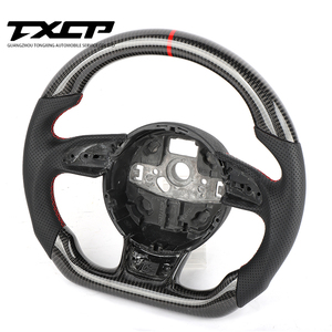 Volante Sportivo in Fibra di Carbonio Memalonania per <span class=keywords><strong>Audi</strong></span> <span class=keywords><strong>A1</strong></span> B8/B9 - Componente Auto Durevole - Product Image 4
