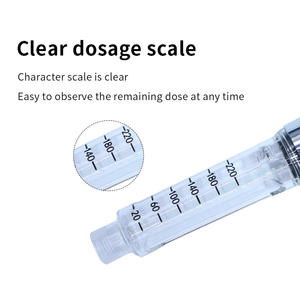 Pena Injeksi Qisu V1 Logam Hitam Pena Injektor Insulin yang Dapat Digunakan Kembali 0-60 IU dengan Kotak Pena untuk Kartrid 3ml - Product Image 2