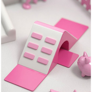 Juguete de Plástico Rosa en Forma de Barco para Niños, para Zona de Juegos Interior, Capacidad de 100-500 kg, 5-10 Pasajeros - Product Image 4