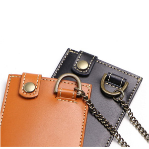 Leather <b>ID</b> card <b>holders</b>, access card <b>holders</b>, bank card pockets, exhibition access cards (logo printing available) - Product Image 5