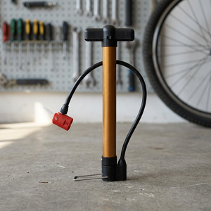 Mini Bomba de Bicicleta de Doble Boquilla de Alta Presión 130-160 PSI Sin Manómetro, Adaptador de Válvula No Incluido, Hecho en China para Inflar Neumáticos de Bicicleta - Product Image 3