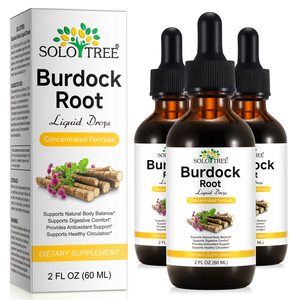 Gotas Líquidas de Raíz de Bardana SOLOTREE, Suplemento Dietético Herbal Natural, Tintura de Extracto de Raíz de Bardana para la Salud de la Piel de Mujeres y Hombres - Product Image 6