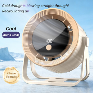Ventilador de Escritorio con Carga USB, 100 Velocidades, Engranaje de Huracán, Rodamiento Cerámico, Ventilador Portátil para Dormitorio, Oficina - Product Image 2