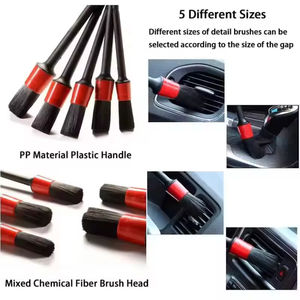 <span class=keywords><strong>Prix</strong></span> d'usine, ensemble de brosses de lavage de voiture de 21 pièces, haute efficacité, marque Amare, couleur personnalisée, logo personnalisé moderne - Product Image 2