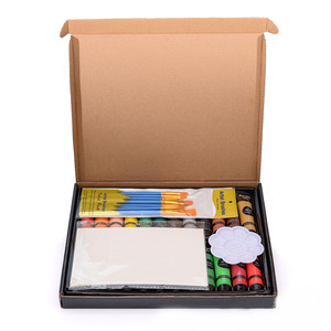Secolorart 30ml <span class=keywords><strong>Pintura</strong></span> Acrílica 24 <span class=keywords><strong>Colores</strong></span> Niños Juego de <span class=keywords><strong>Pintura</strong></span> Acrílica con Pincel y <span class=keywords><strong>Paleta</strong></span> - Product Image 6