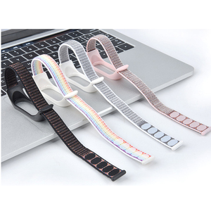 Bracciale per <span class=keywords><strong>mi</strong></span> <span class=keywords><strong>band</strong></span> 6 cinturino Nylon Sport loop watch Belt pulsera correa <span class=keywords><strong>Mi</strong></span> <span class=keywords><strong>band</strong></span> 4 Wristband per xiaomi <span class=keywords><strong>Mi</strong></span> <span class=keywords><strong>band</strong></span> <span class=keywords><strong>5</strong></span> 4 3 bracciale - Product Image 5