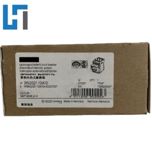 โมดูลเบรกเกอร์ป้องกันมอเตอร์แบบใหม่ รุ่น 3RV2021-1DA10 ตัวควบคุมการโปรแกรม PLC 3RV20211DA10 มีสินค้าในสต็อก - Product Image 1