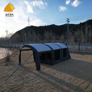 Tente gonflable <span class=keywords><strong>de</strong></span> tente <span class=keywords><strong>de</strong></span> deux pièces pour le <span class=keywords><strong>camping</strong></span> en plein air 10 personnes <span class=keywords><strong>prix</strong></span> <span class=keywords><strong>de</strong></span> gros peut se connecter avec une voiture - Product Image 3